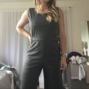 Max Studio Plaid Jumpsuit